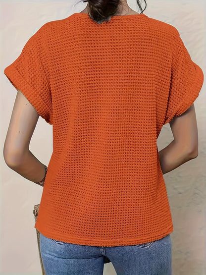 Rachel | Smukt Detaljeret Strikket Top
