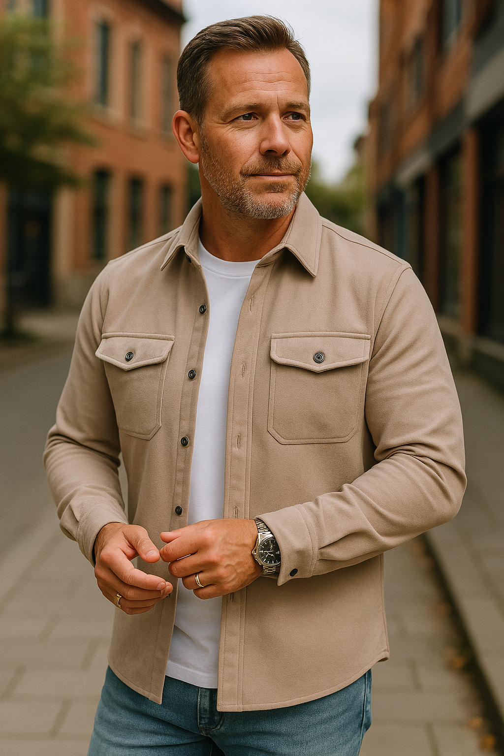 Patrick | Moderne Stilfuld Herreskjorte