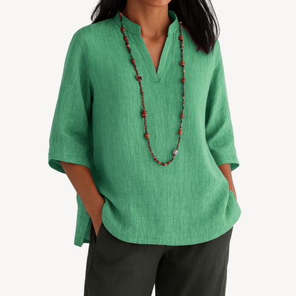 Linda | Elegant Tunika Top til Kvinder
