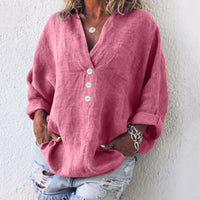 Holly | Kvinders Oversized Knap-Ned Bluse