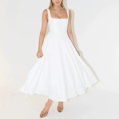 Harper | Stilfuld Floral Midi Kjole