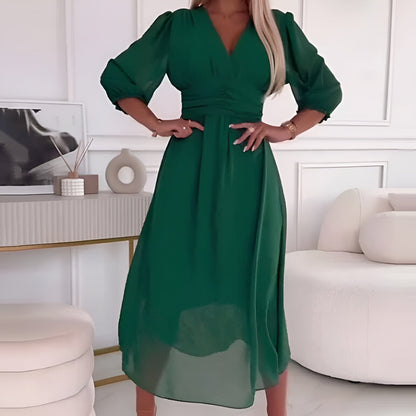 Blake | Elegant Indpakningskjole til Enhver Lejlighed