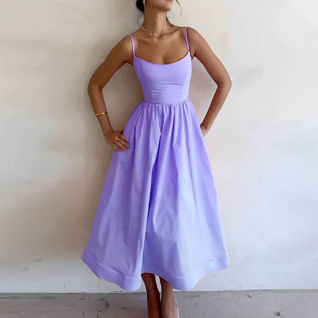 Michele | Stilfuld Sommer Midi Kjole