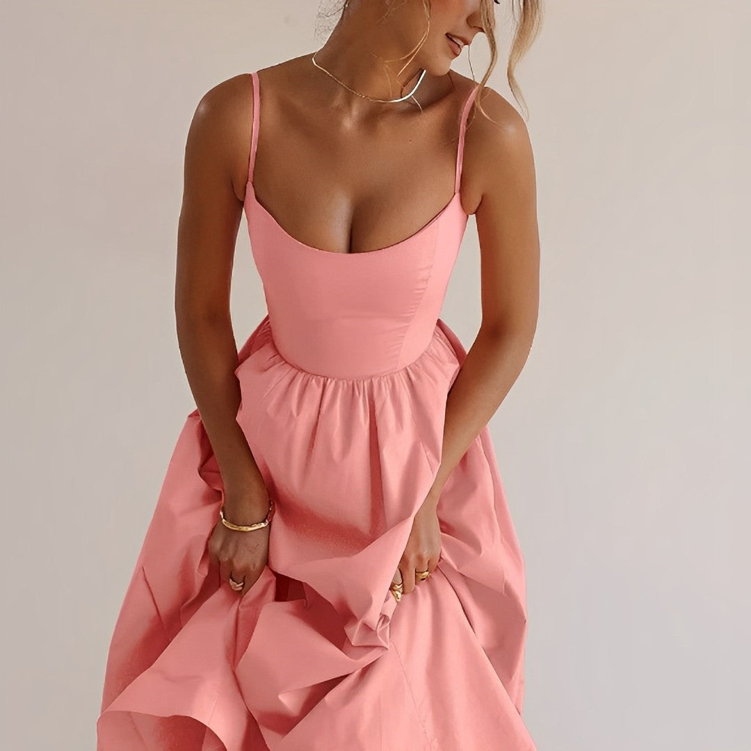 Michele | Stilfuld Sommer Midi Kjole