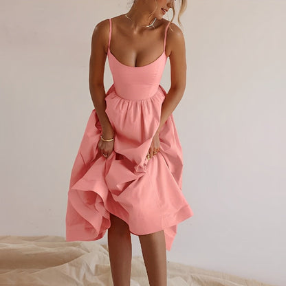 Michele | Stilfuld Sommer Midi Kjole