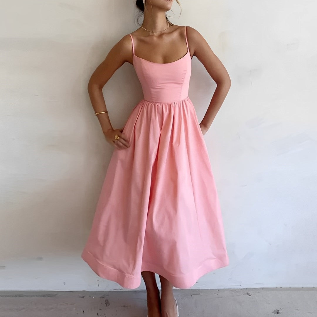 Michele | Stilfuld Sommer Midi Kjole