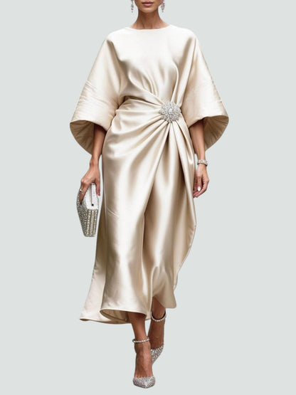 Kay | Kvinders Wrap Midi Kjole