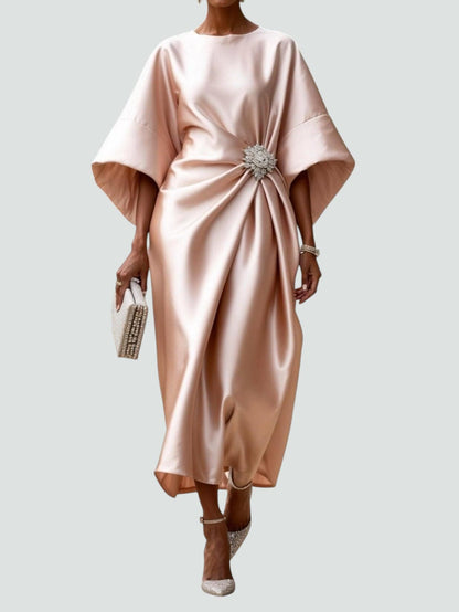 Kay | Kvinders Wrap Midi Kjole