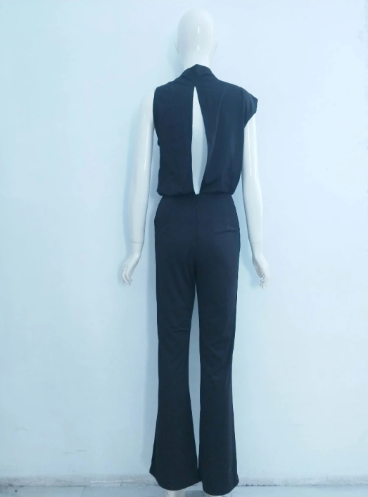 Libby | Kvinders One Shoulder Wide Leg Jumpsuit