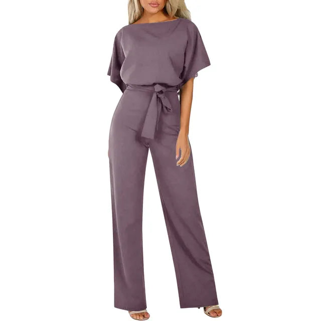 Lucy | Kvinders Bred Ben Bælte Jumpsuit