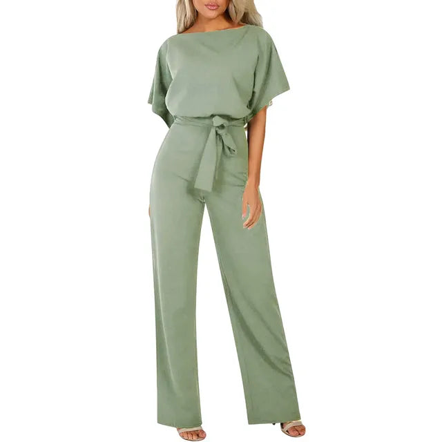 Lucy | Kvinders Bred Ben Bælte Jumpsuit