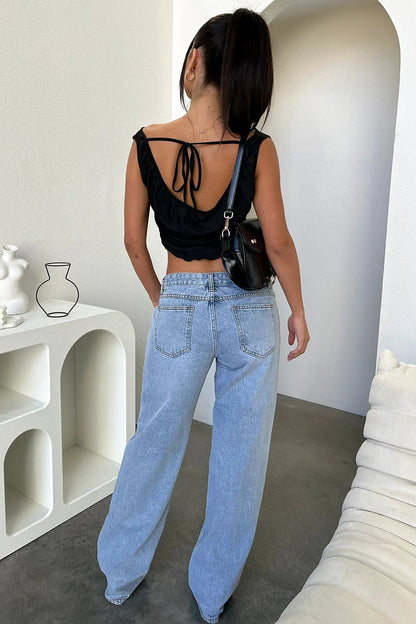 Sienna | Kvinders Wide Leg Denim Jeans