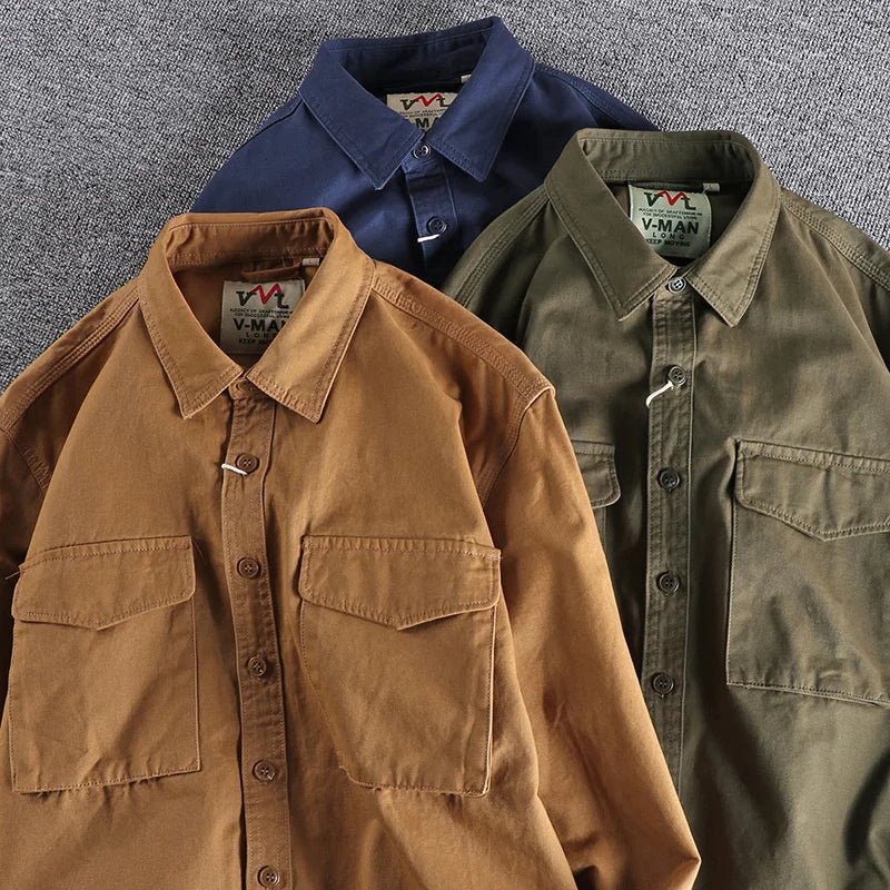 Bryan | Stilfuld Utility Skjorte