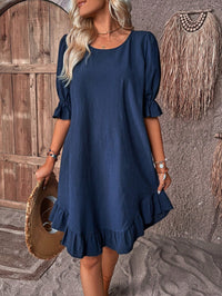 Morgan | Kvinders Ruffle A-Line Mini Kjole