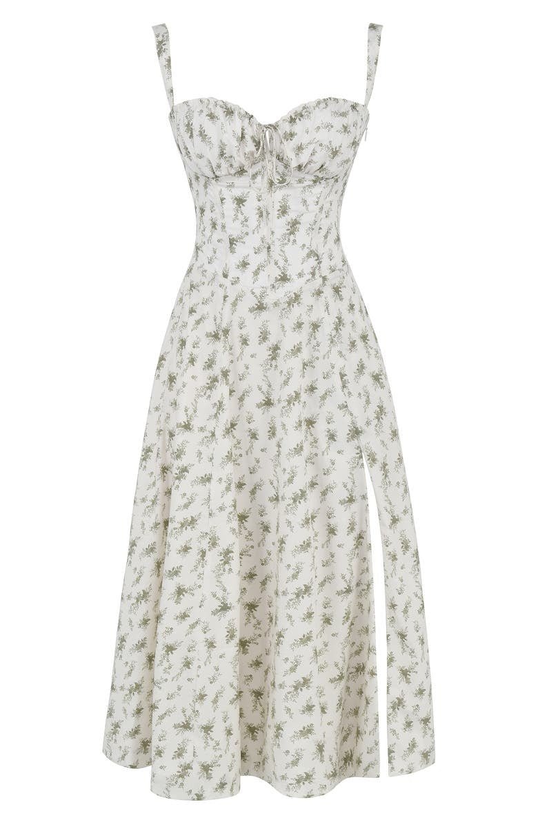 Margaret | Corset Midi Kjole - Elegant, figursyet stil