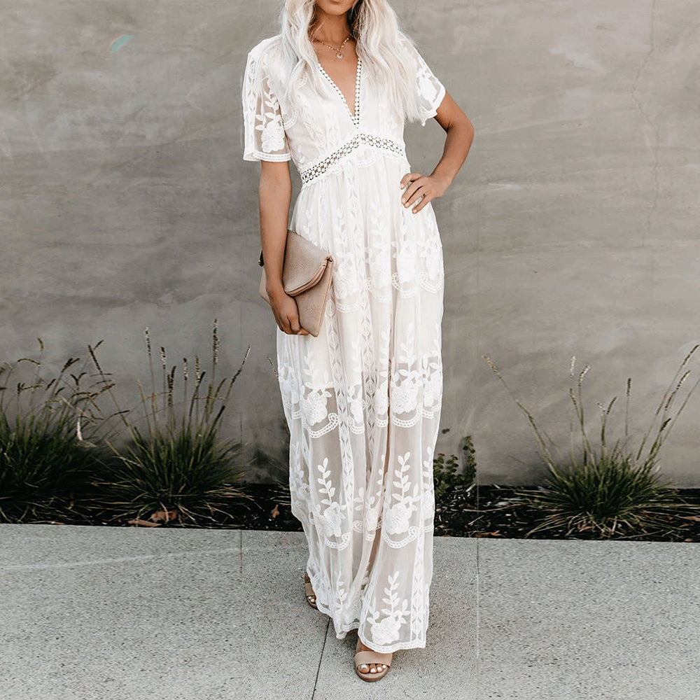 Mariah | Elegant og Komfortabel Maxi Kjole