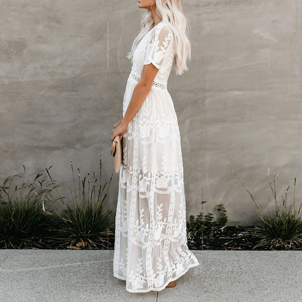 Mariah | Elegant og Komfortabel Maxi Kjole