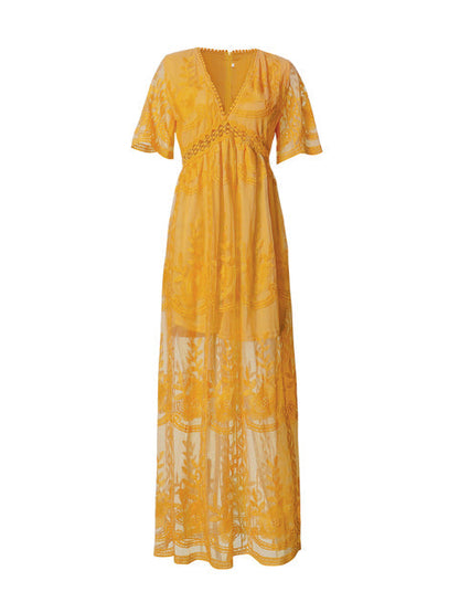 Mariah | Elegant og Komfortabel Maxi Kjole