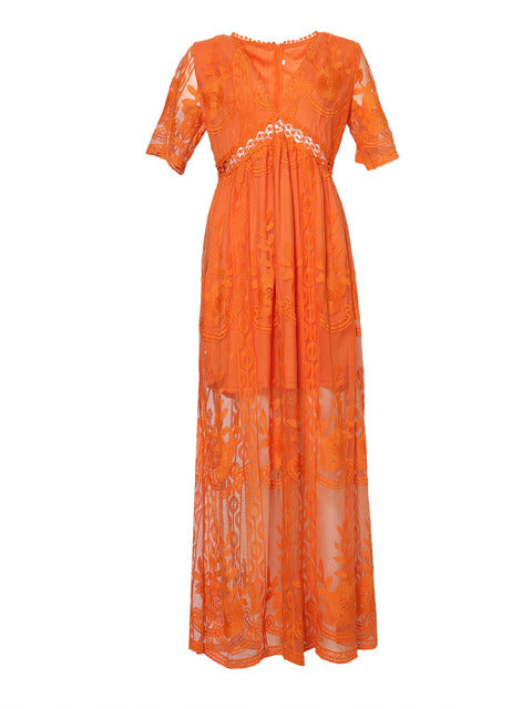 Mariah | Elegant og Komfortabel Maxi Kjole