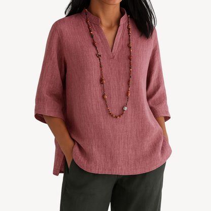 Linda | Elegant Tunika Top til Kvinder