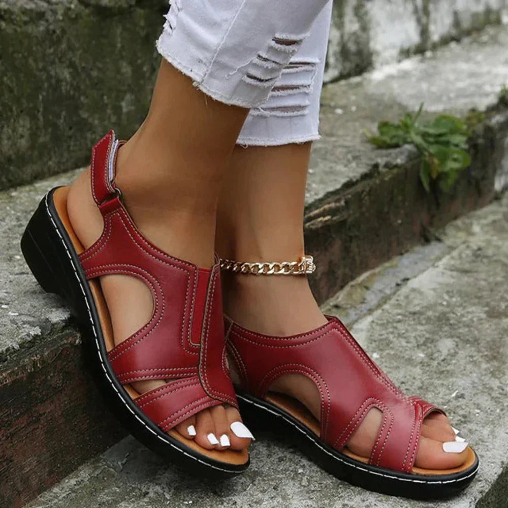 Nell | Ortopædiske Wedge Sandaler