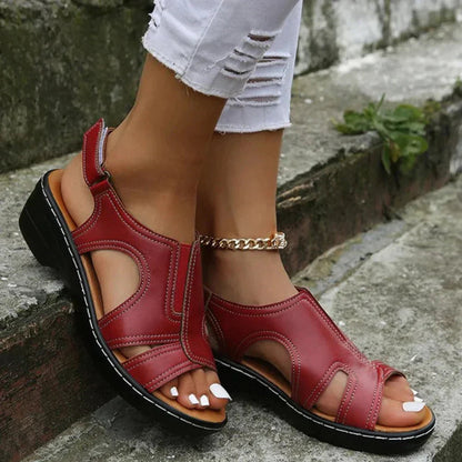 Nell | Ortopædiske Wedge Sandaler