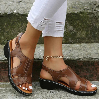 Nell | Ortopædiske Wedge Sandaler