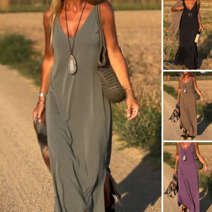 Lana | Elegant Maxi Kjole til Enhver Lejlighed