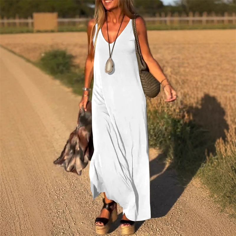 Lana | Elegant Maxi Kjole til Enhver Lejlighed