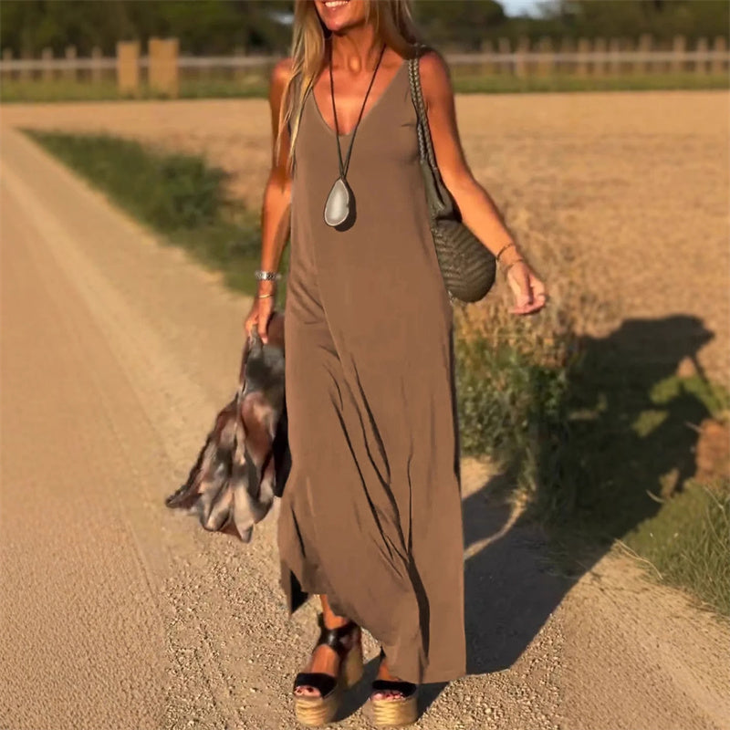 Lana | Elegant Maxi Kjole til Enhver Lejlighed