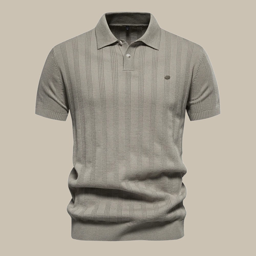Blake | Stilfuld Merino Uld Polo Shirt til Mænd
