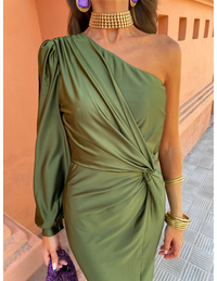 Leslie | Elegant Maxi Kjole til Særlige Anledninger