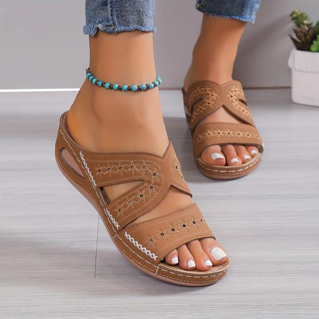 Patty | Ortopædiske Wedge Sandaler