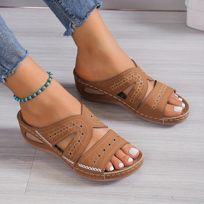 Patty | Ortopædiske Wedge Sandaler