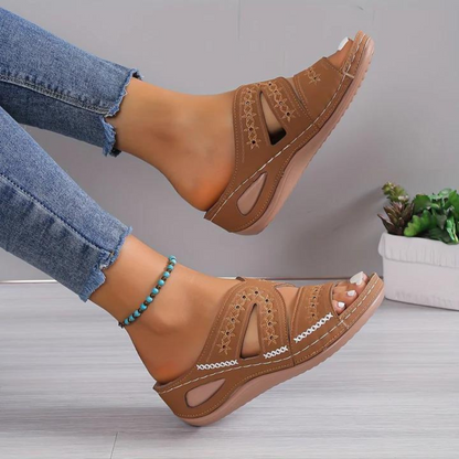 Patty | Ortopædiske Wedge Sandaler