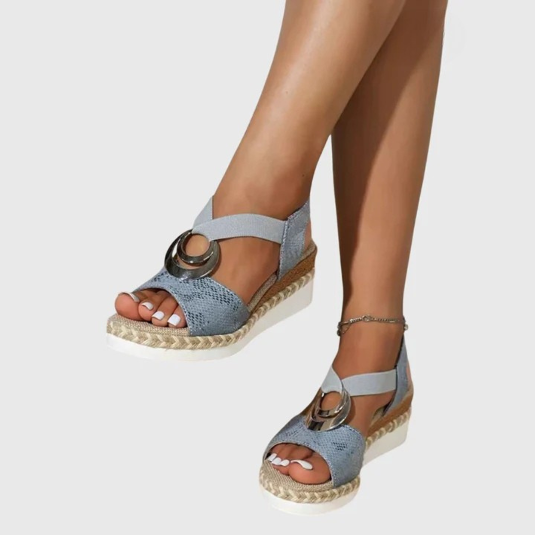 Gina | Kvinders Ankelrem Wedge Sandaler