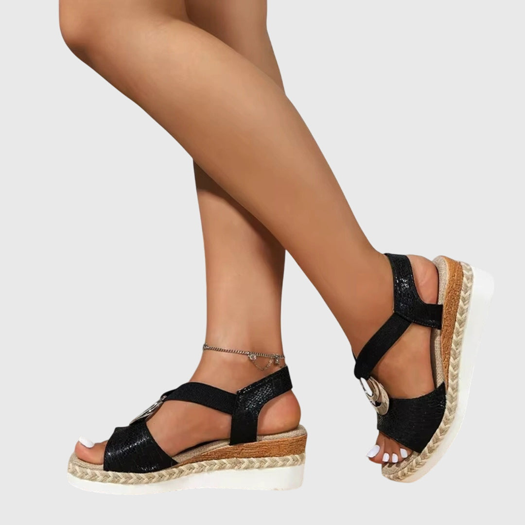 Gina | Kvinders Ankelrem Wedge Sandaler