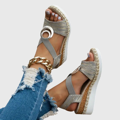 Gina | Kvinders Ankelrem Wedge Sandaler
