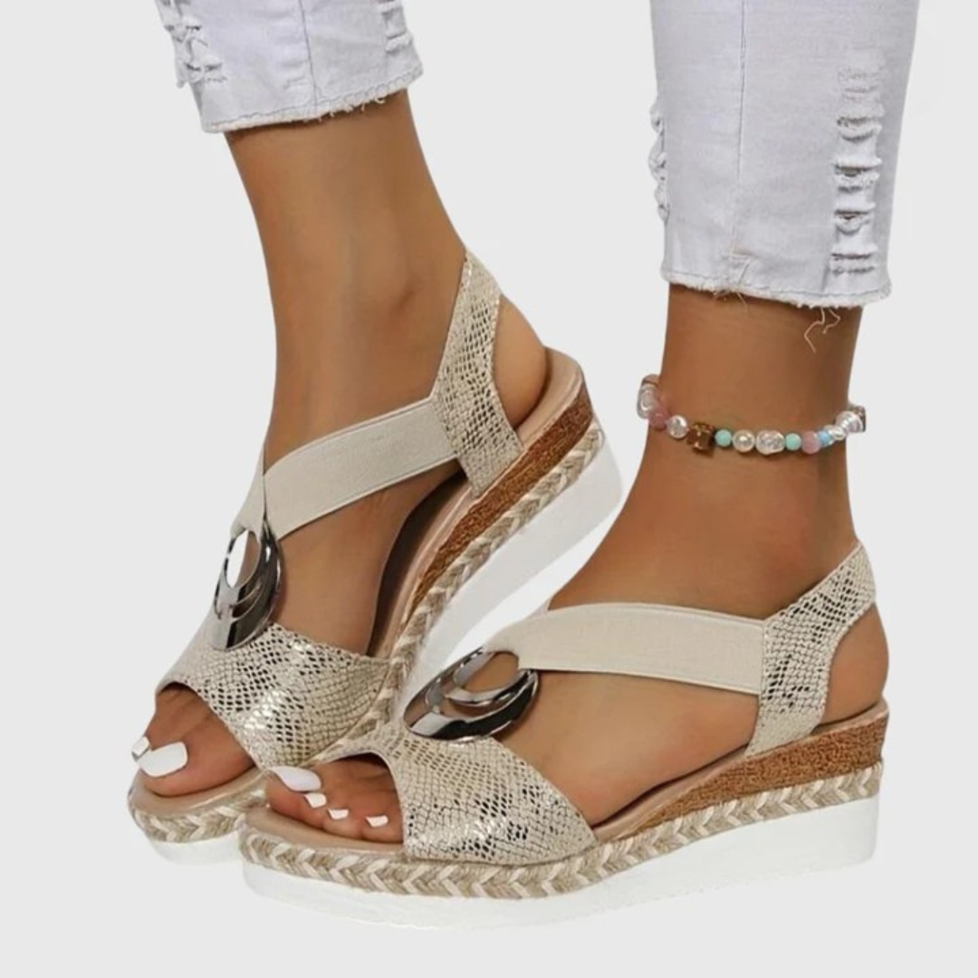 Gina | Kvinders Ankelrem Wedge Sandaler