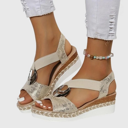 Gina | Kvinders Ankelrem Wedge Sandaler