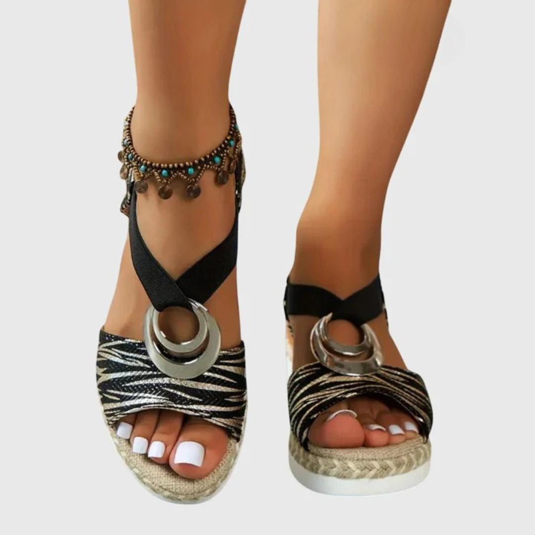 Gina | Kvinders Ankelrem Wedge Sandaler