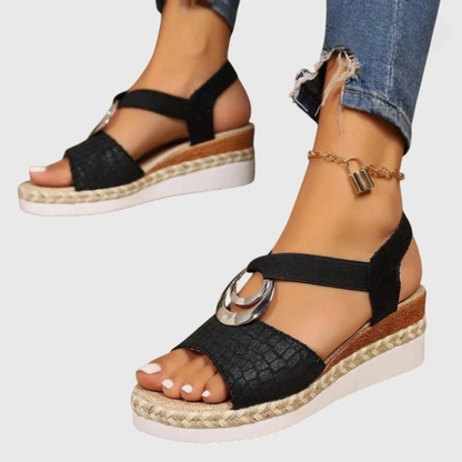 Gina | Kvinders Ankelrem Wedge Sandaler