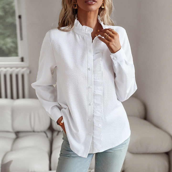 Alice | Stilfuld Skjorte med Knapper